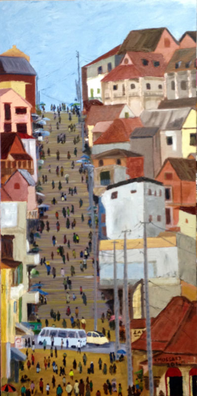 Antananarivo-Escaliers-Ambondrona